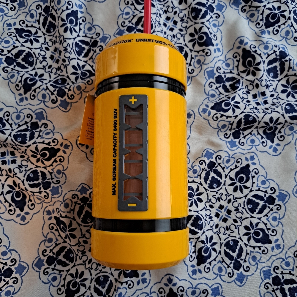 I Scream Disney Monster Inc. Canister Tumblr Water Bottle From Park Limited